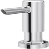 image:imageMoen Swyre Pulldown Kitchen Faucet 87508 amp Modern DeckMount Kitchen Soap amp Lotion Dispenser TopFill 18oz Refillable Bottle 3949 Chrome