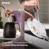 image:imageMoen Swyre Pulldown Kitchen Faucet 87508 amp Modern DeckMount Kitchen Soap amp Lotion Dispenser TopFill 18oz Refillable Bottle 3949 Chrome