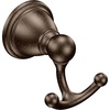 image:imageMoen YB2203ORB Brantford Double Robe Hook OilRubbed Bronze