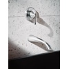 image:imageGlyde Chrome Single Handle Wall Mount Tub Filler High Flow Tub Faucet with 10 Spout Reach WT371