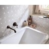 image:imageMoen Dartmoor Oil Rubbed Bronze Single Handle Wall Mount Tub Filler High Flow Tub Faucet with 10 Spout Reach WT681ORBBrushed Nickel