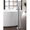 image:imageMoen S93005 Arris OneHandle Modern Freestanding Floor Mount Tub Filler with Handshower ChromeChrome