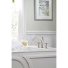 image:imageMoen T657BN Wynford TwoHandle Non Diverter Roman Tub Faucet Brushed Nickel