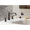 image:imageMoen TS21104ORB Weymouth TwoHandle Diverter Roman Tub Faucet Includes Hand Shower Oil Rubbed BronzeChrome