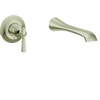image:imageFlara Polished Nickel Single Handle Wall Mount Tub Filler High Flow Tub Faucet with 10 Spout Reach WTS921NL