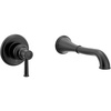image:imageMoen Belfield Chrome Single Handle Wall Mount Tub Filler High Flow Tub Faucet with 10 Spout Reach WT9021BL
