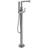 image:imageMoen S93005 Arris OneHandle Modern Freestanding Floor Mount Tub Filler with Handshower ChromeChrome