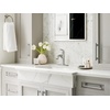 image:imageMoen 84980SRN Wellton 1Handle Bath Faucet wDrain Spot Resist Nickel1