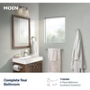 image:imageMoen 84980SRN Wellton 1Handle Bath Faucet wDrain Spot Resist Nickel1
