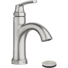 image:imageMoen 84980SRN Wellton 1Handle Bath Faucet wDrain Spot Resist Nickel1