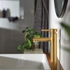 image:imageMoen 6192BG Align OneHandle Single Hole Modern Vessel Sink Bathroom Faucet Brushed GoldBrushed Gold