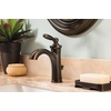 image:imageMoen Brantford Brushed Nickel OneHandle Traditional LowArc Bathroom Faucet with Optional Deckplate and Available Vessel Sink Extension Kit 6600BNOil Rubbed Bronze