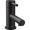 image:imageMoen Align Brushed Gold OneHandle Single Hole Low Profile Modern Bathroom Faucet with Drain Assembly 6191BGMatte Black
