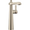 image:imageMoen S6982NL Flara OneHandle Single Hole Vessel Sink Bathroom Faucet Polished NickelBrushed Nickel