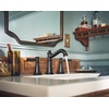 image:imageMoen Belfield Matte Black TwoHandle Widespread Bathroom Faucet Trim Kit Valve Required T6405BL