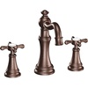 image:imageMoen TS42114ORB Weymouth TwoHandle Widespread Cross Handle Bathroom Faucet Trim Kit Valve Required Oil Rubbed Bronze