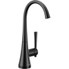 image:imageMoen Matte Black Kurv OneHandle High Arc Single Mount Cold Water Beverage Faucet with Optional Filtration System S5560BLMatte Black