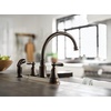 image:imageMoen Hutchinson Mediterranean Bronze 2Handle HighArc Kitchen Faucet with Side Sprayer 87048BRB
