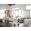 image:imageMoen Hutchinson Mediterranean Bronze 2Handle HighArc Kitchen Faucet with Side Sprayer 87048BRB