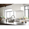 image:imageMoen Hutchinson Mediterranean Bronze 2Handle HighArc Kitchen Faucet with Side Sprayer 87048BRB