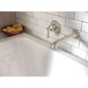 image:imageDartmoor Brushed Nickel Single Handle Wall Mount Tub Filler High Flow Tub Faucet with 10 Spout Reach WT681BN