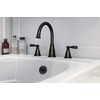 image:imageMoen 86924BRB Deck Mounted Roman Tub Faucet Trim from the Banbury Collection Mediterranean Bronze