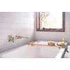 image:imageMoen 90 Degree Brushed Nickel Single Handle Wall Mount Tub Filler High Flow Tub Faucet with 10 Spout Reach WTS911BN