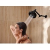 image:imageMoen N400R0BL Quattro Rainshower Showerhead with Four Unique Shower Experiences Matte Black