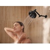 image:imageMoen N400R0BL Quattro Rainshower Showerhead with Four Unique Shower Experiences Matte Black