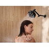 image:imageMoen N400R0BL Quattro Rainshower Showerhead with Four Unique Shower Experiences Matte Black