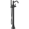 image:imageMoen Belfield Chrome OneHandle Freestanding Floor Mount Tub Filler with Handshower 9025BL