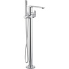 image:imageMoen Greenfield Chrome One Handle Freestanding Floor Mount Tub Filler Bathtub Faucet with Handshower Wand 620