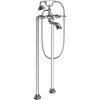 image:imageMoen S22110 Weymouth Two Handle Tub Filler with LeverHandles and Handshower Chrome