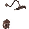 image:imageMoen TS32102ORB Weymouth PosiTemp Shower Trim Kit Valve Required including 9Inch 2Spray EcoPerformance Rainshower Oil Rubbed Bronze